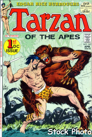 Tarzan #207 © April 1972, DC Comics
